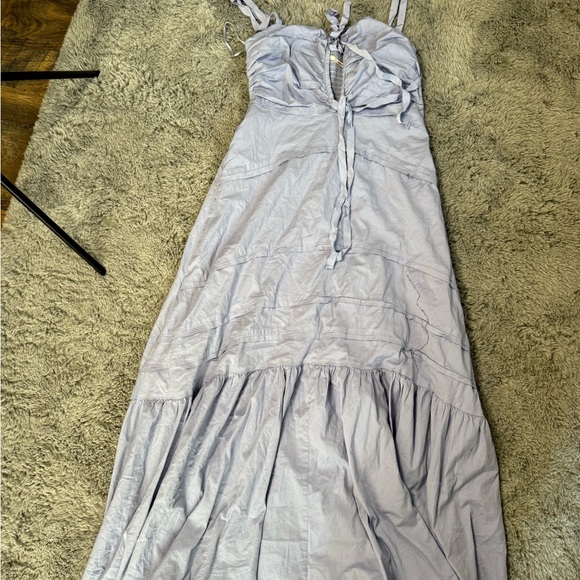 Elegant Light Blue Women's Dress - Picture 1 of 9